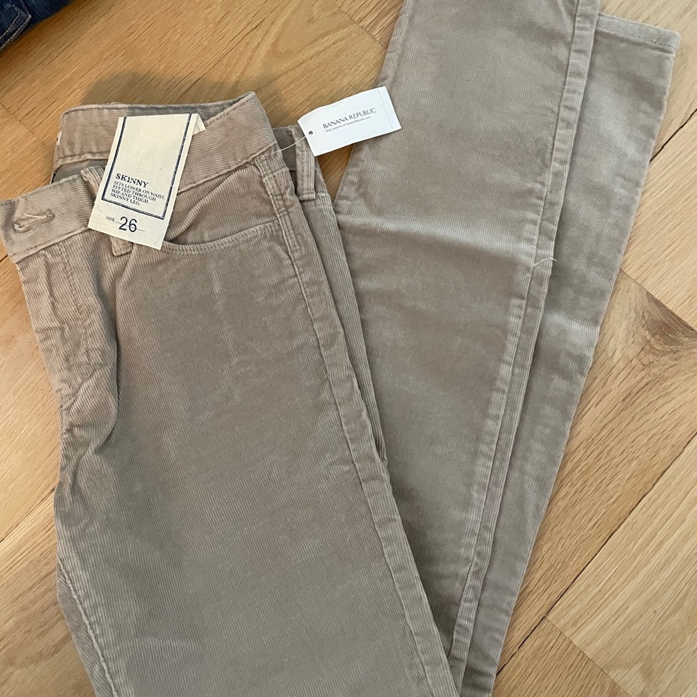 Banana republic corduroy skinny jeans